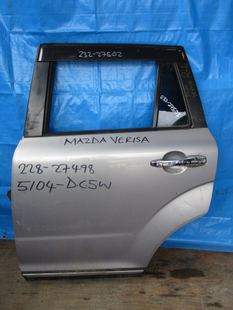 Used Mazda Verisa DOOR SHELL REAR LEFT